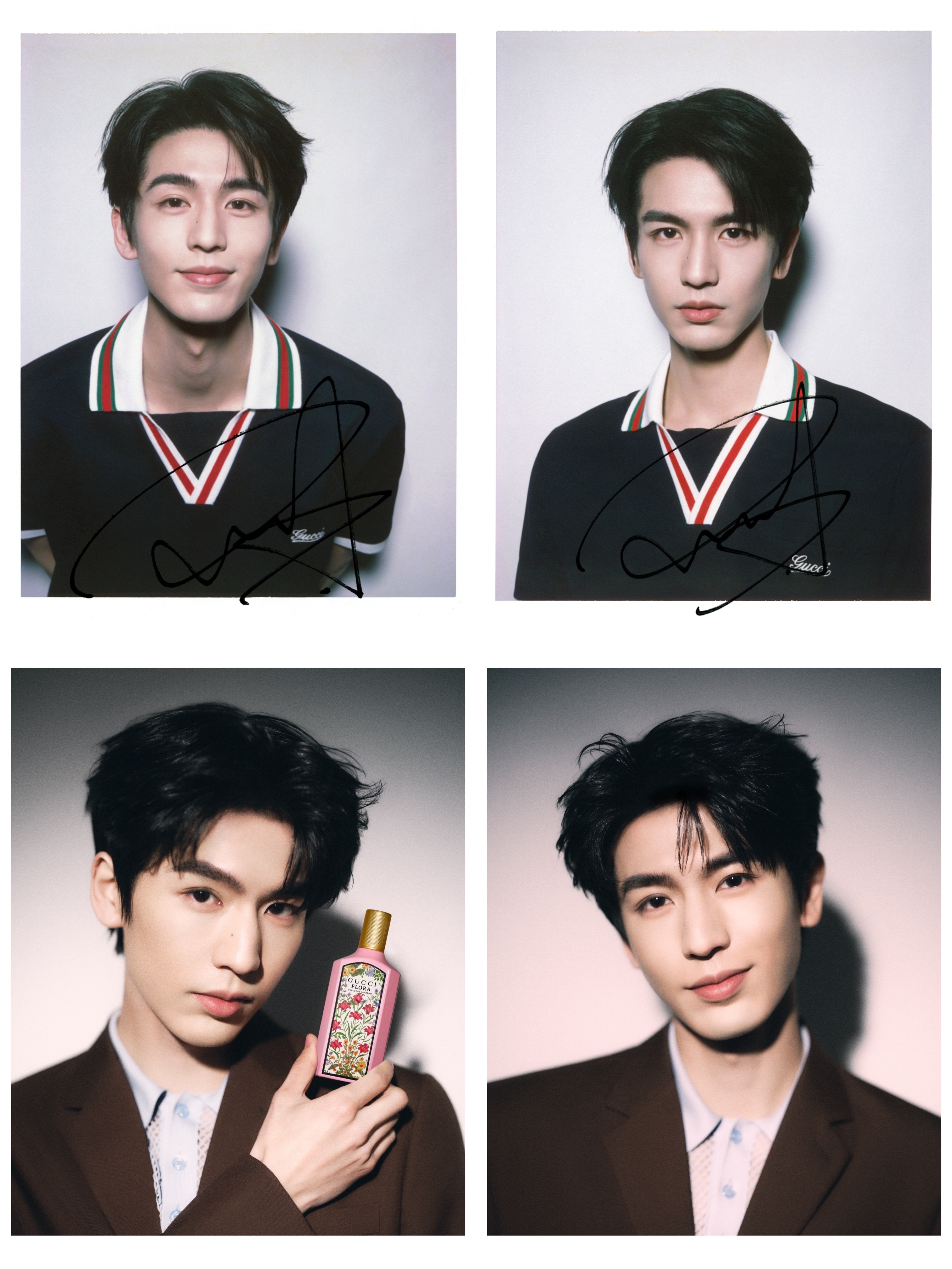 张凌赫  in  GUCCI 从 25 早春首秀的第一次合作到 26 早春的亮相