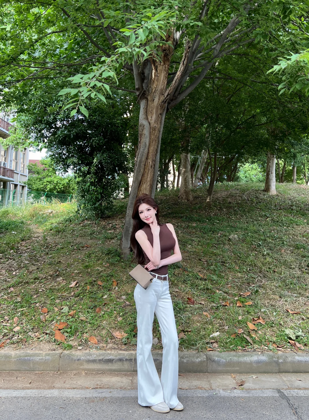 怎么穿都好看的背心～ootd