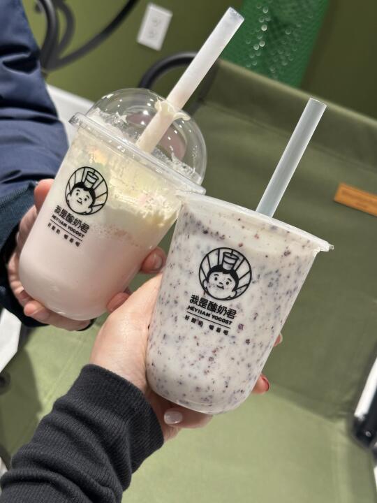在多伦多喝过的【酸奶君】来费城了！赶紧冲