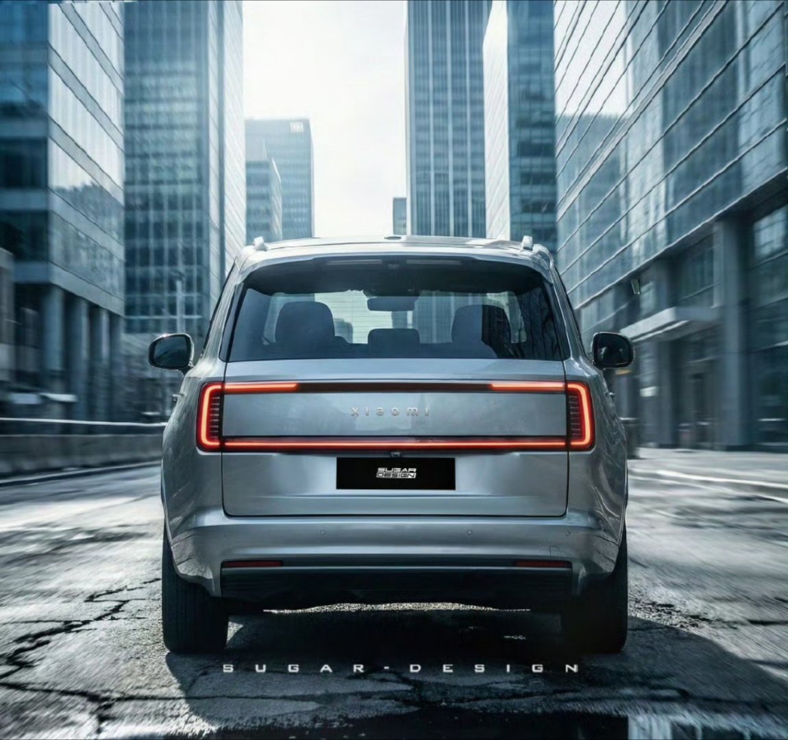 小米YU9伪装实车曝光真是巨大一台，国内真是巨大的suv市场，几乎每个牌子都把量