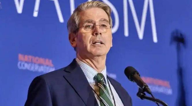 摊牌了！美财政部长贝森特，明确表示：决不允许中国出现“数字丝绸之路”，绝不能让中