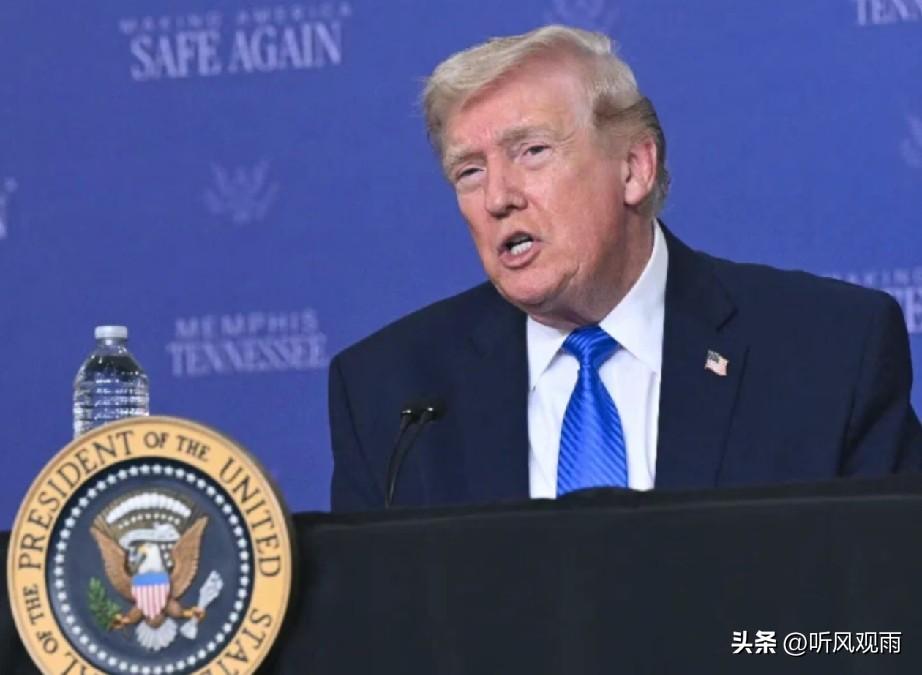 6月17日，法国巴黎，G7峰会凡尔赛宫的晚宴间隙——特朗普亲自向媒体记者摊牌：美