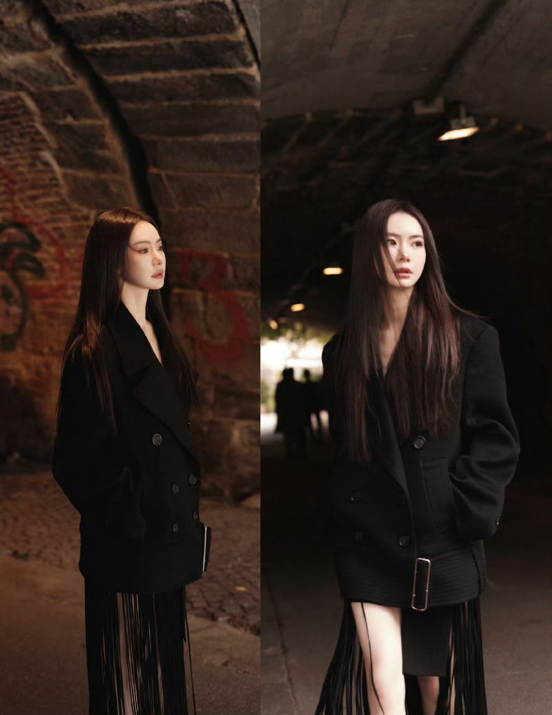 就凭七姐这颜值，生图咱也是一绝！！！[送花花]#戚薇米兰生图# ​​​