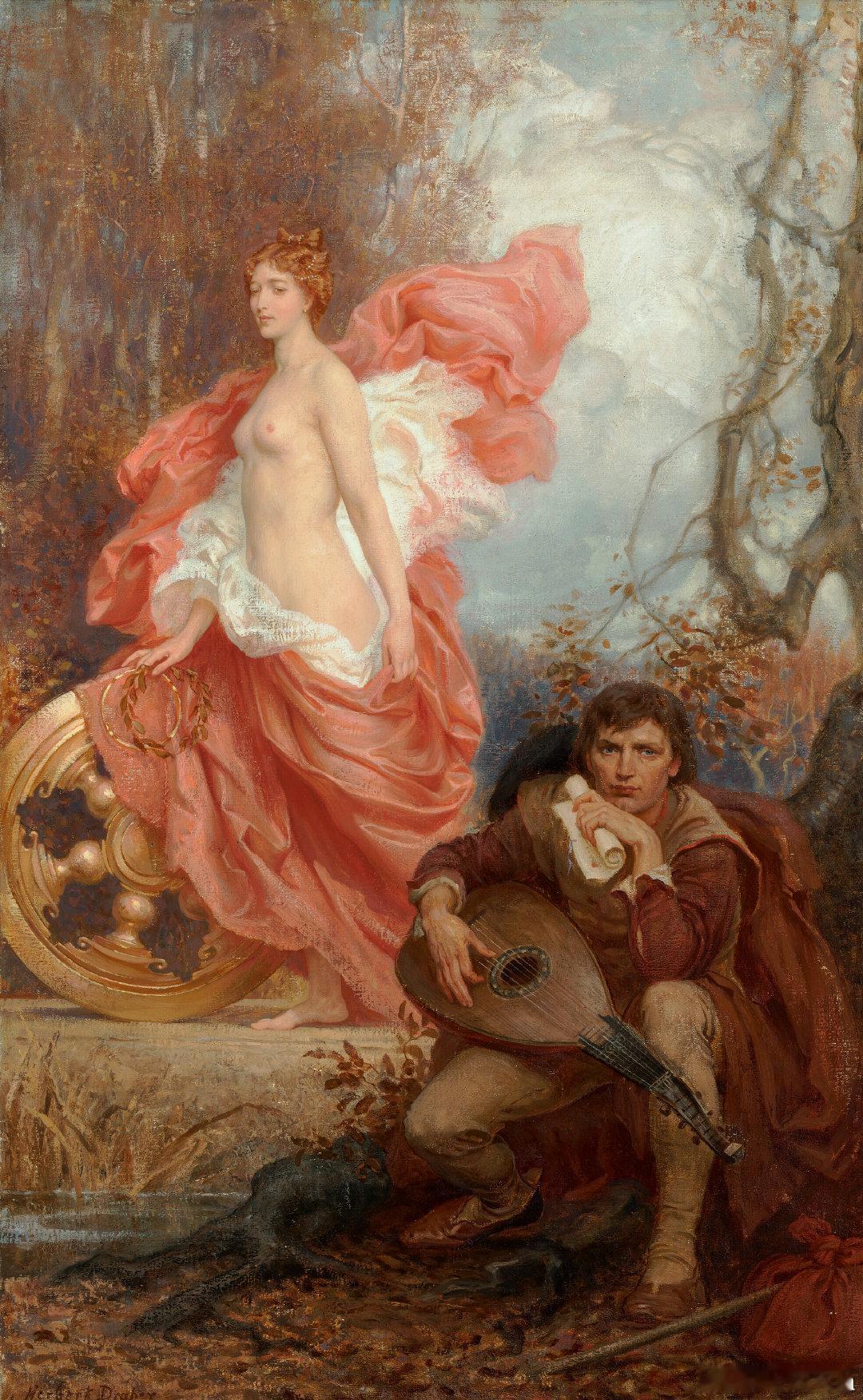 西洋历史文化鱼缸[超话] 英国画家HERBERT JAMES DRAPER (1