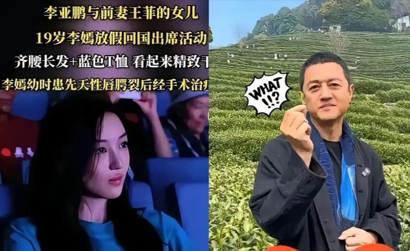 我怀疑过李亚鹏是商业败将，

也怀疑过他总拿女儿博关注，

万万没想到，李嫣一句