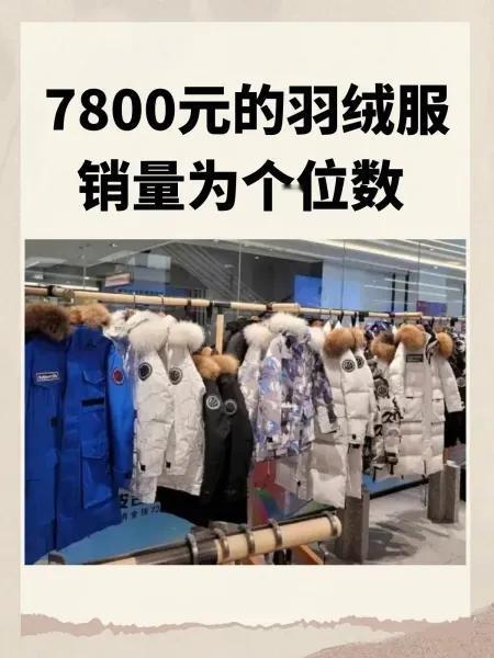 都说今年羽绒服卖不动，是因为镰刀割的太狠，但实际上是因为经济下滑，导致大家消费力