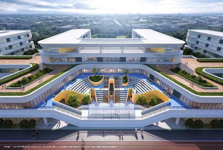 近日，历城二中教育集团成员校——会展北九年一贯制学校落地槐荫区西客站片区城峯天萃