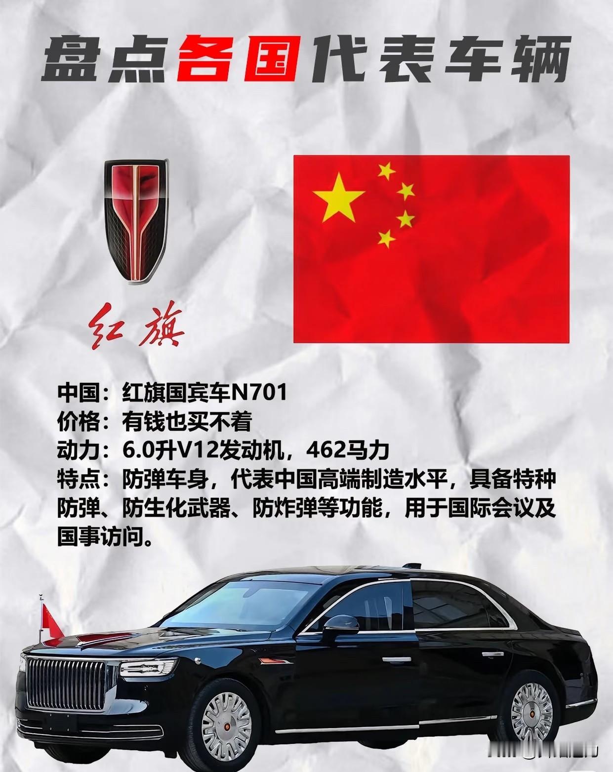 世界五大国元首顶级座驾：硬核实力与国家名片的象征。这些车早已不只是交通工具，它们