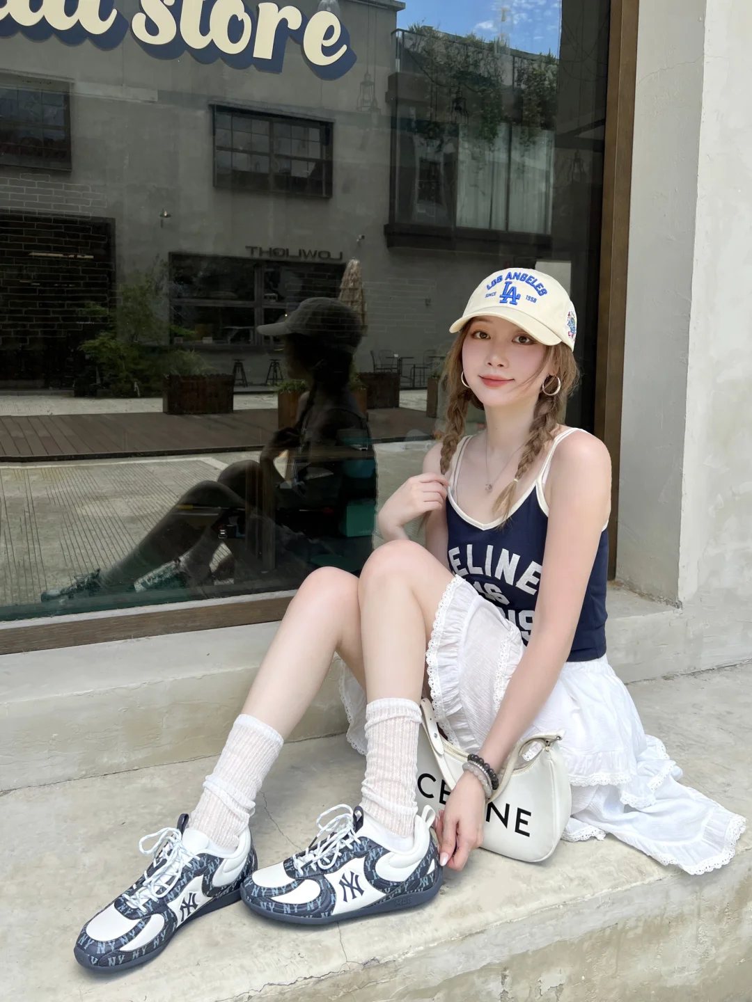 Sportychic活力感夏日运动少女风穿搭