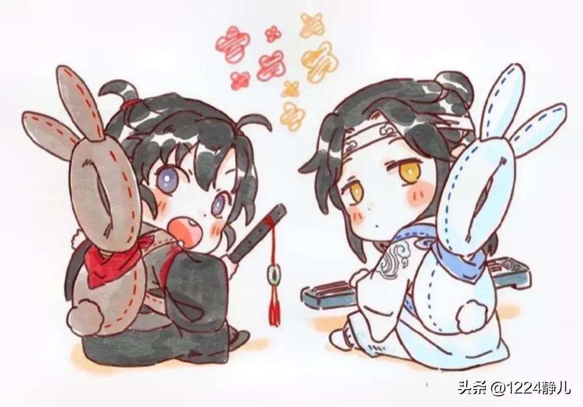 蓝忘机：魏婴......
魏无羡：蓝湛，你好好玩嘛！
蓝忘机：我......
魏