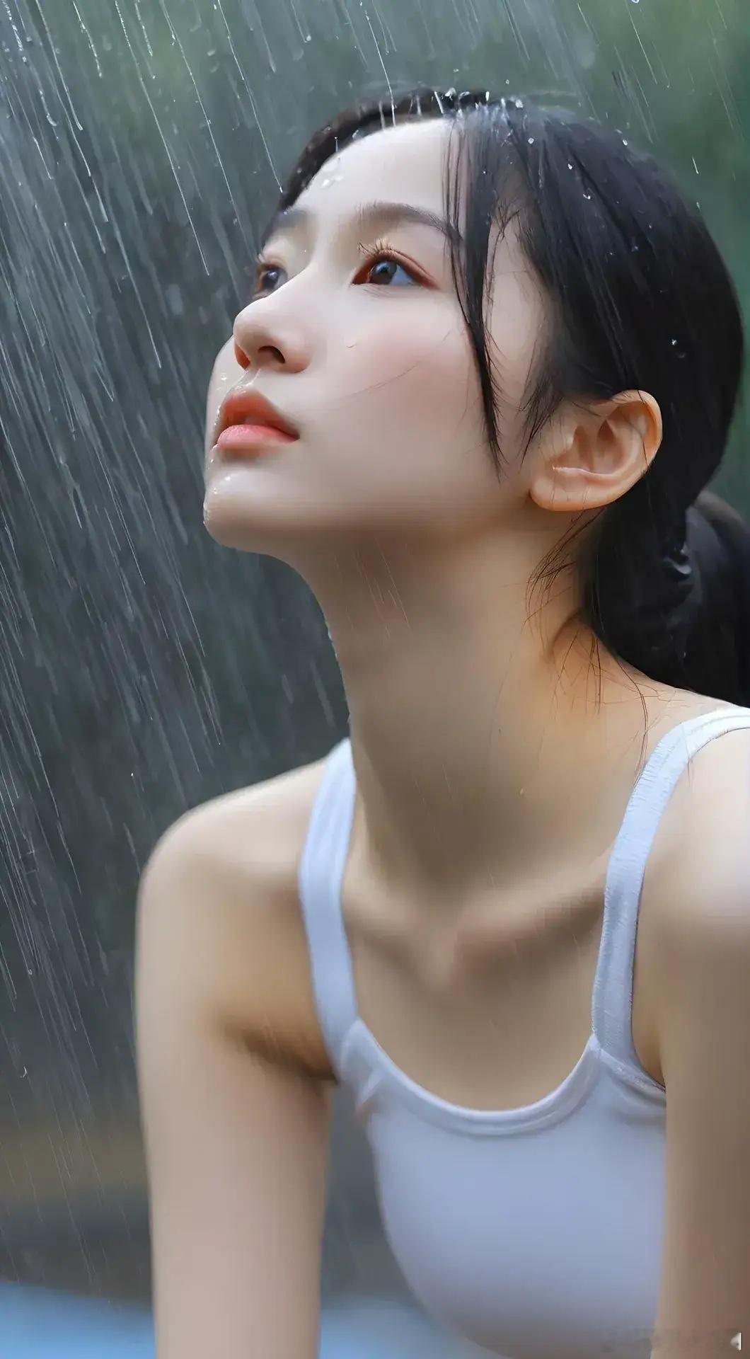 在雨中【(大人)看的图请俬信我】 ​​​