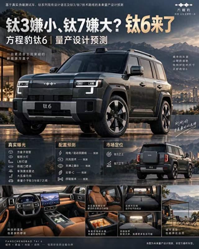 钛3嫌小，钛7嫌大？钛6来了
