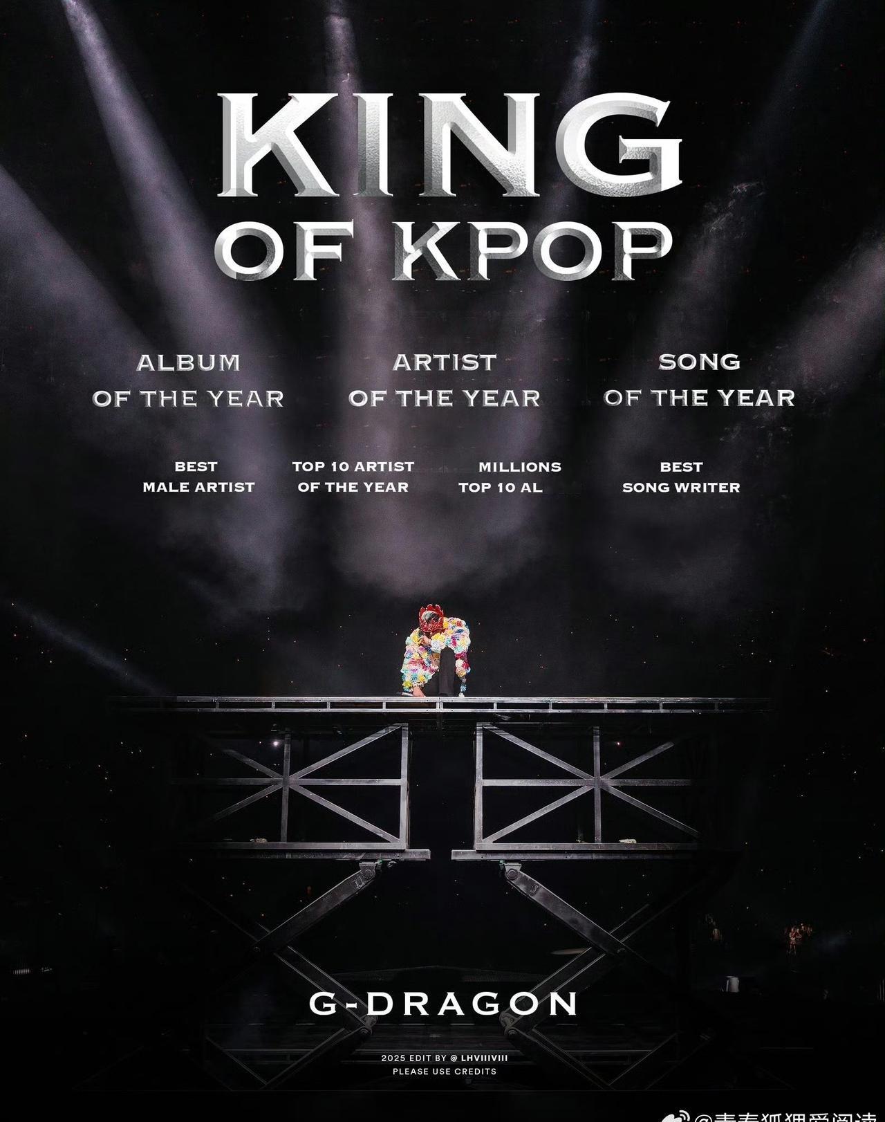 权志龙的权是权威的权 今天龙帝横扫MMA七项大奖 就是这么牛逼啊啊啊啊