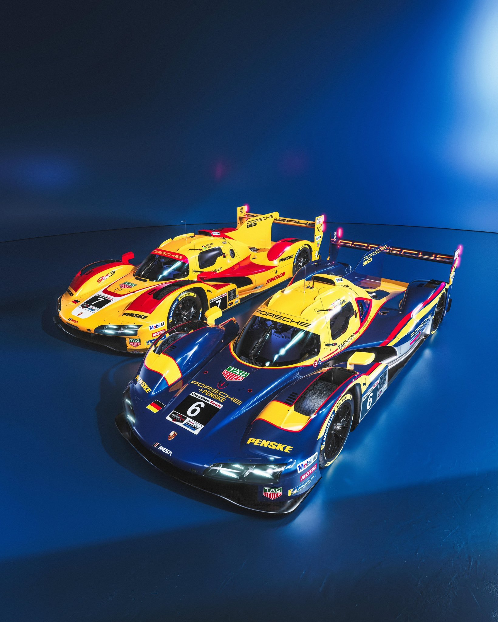 保时捷963再推复古涂装Penske车队在IMSA Road America带来