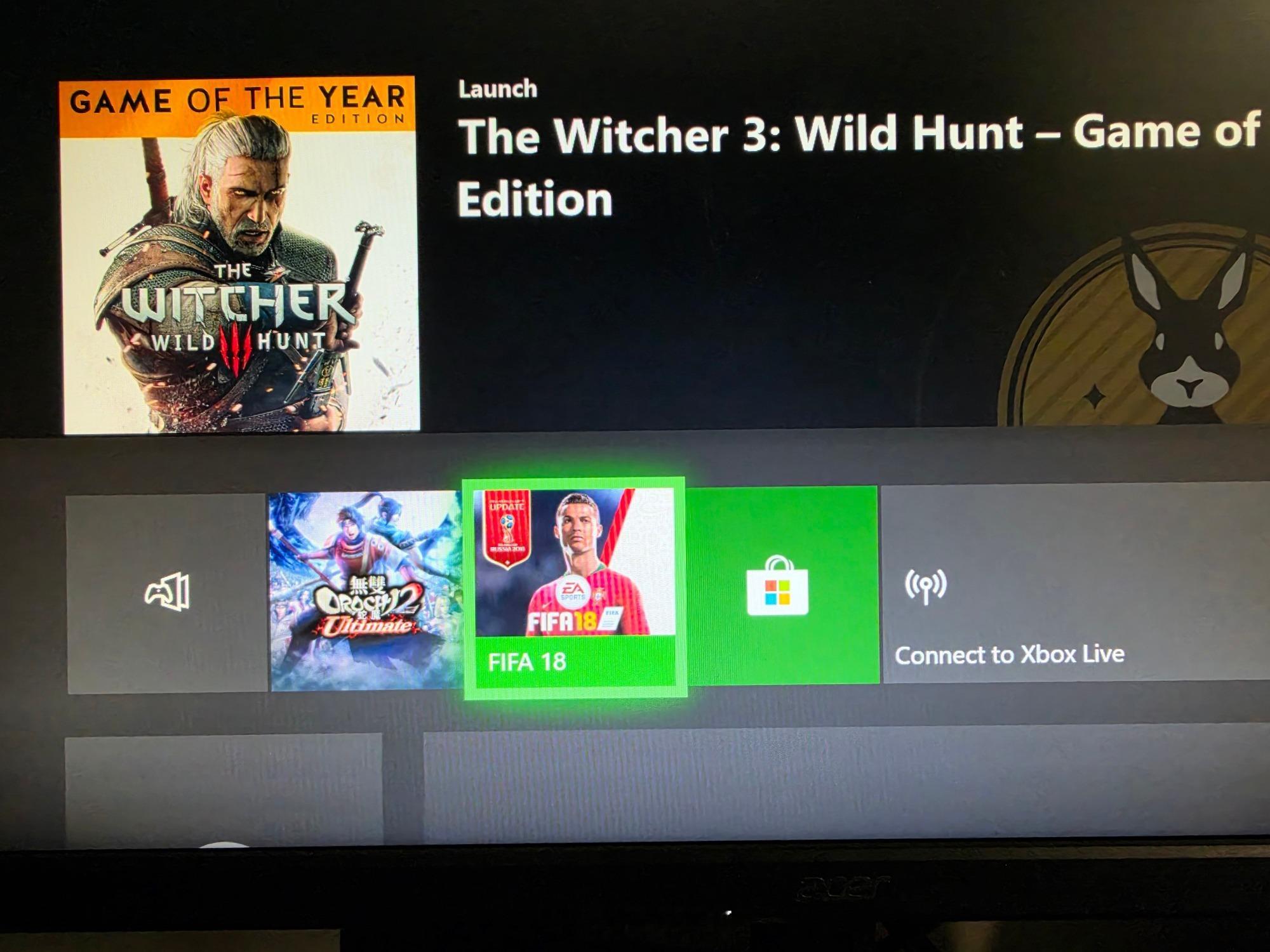 今天一时兴起打开了xbox one。FIFA17 FIFA18