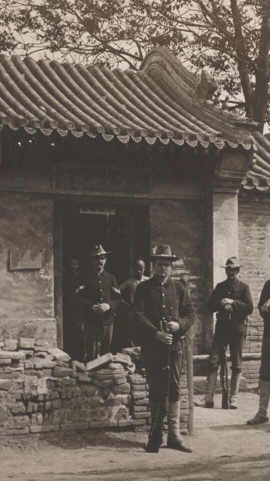 1902年京城的一个美国警察局