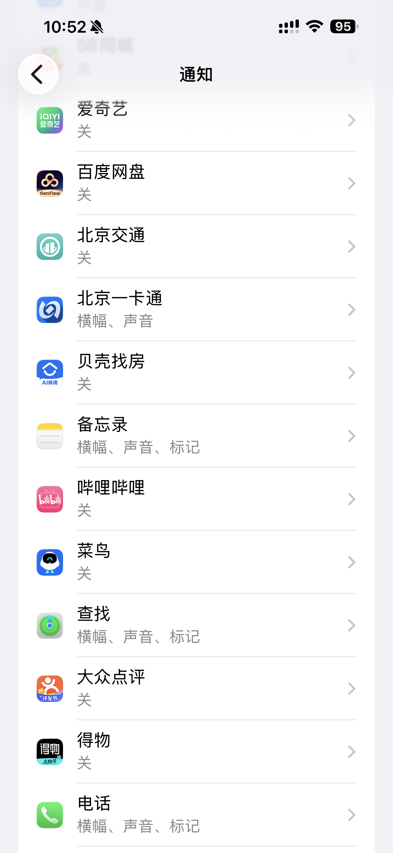 大家的手机都开了哪些应用的通知呀？
