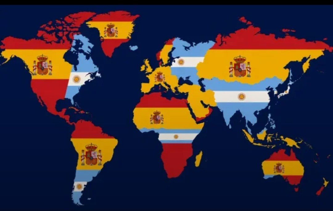 世界杯  据说这是下周一决赛，阿根廷对西班牙，各地区观众的主流站位，你站哪边？ 