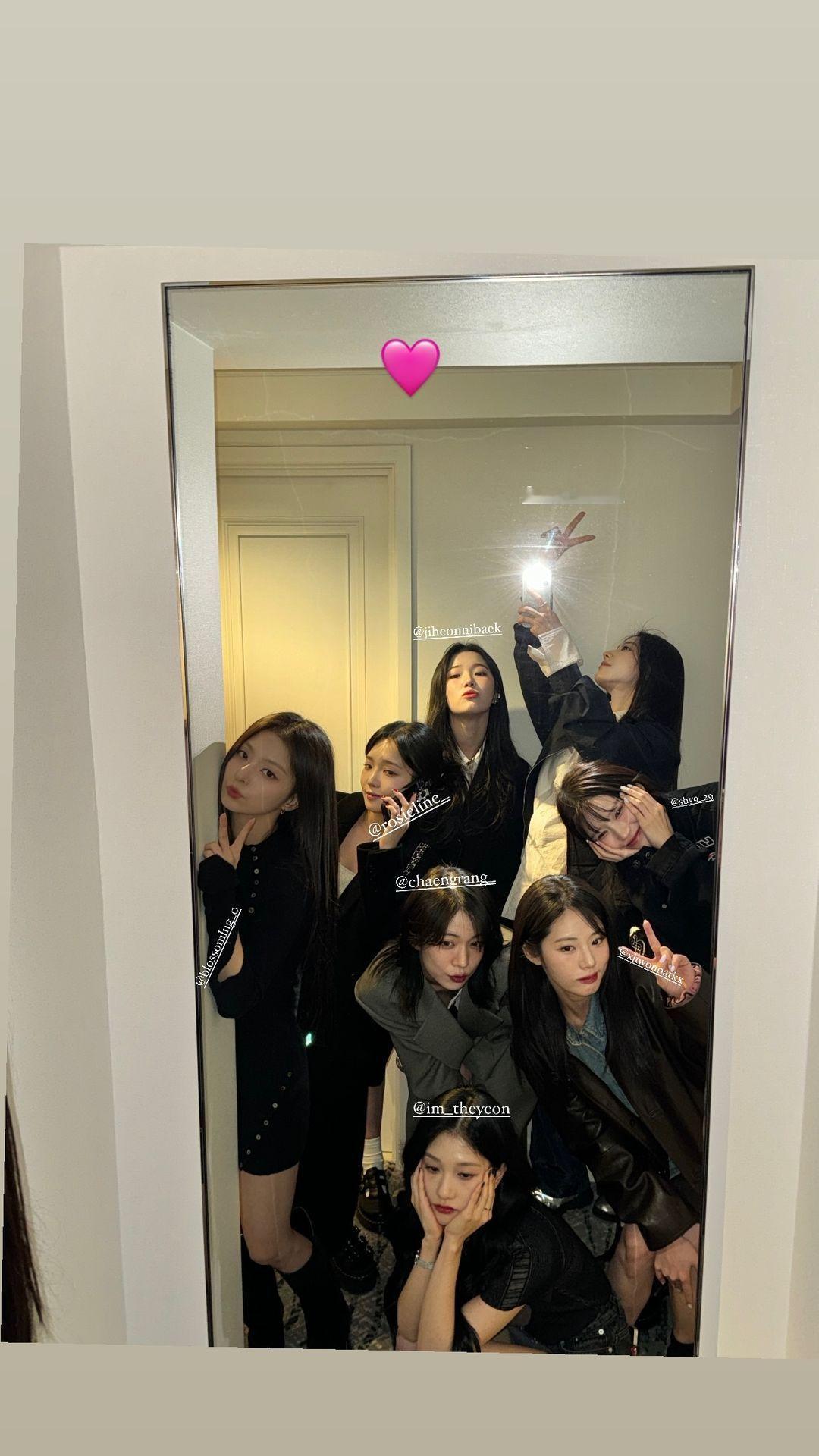 #李娜炅[超话]#🐣#蜜桃笑颜李娜炅# [图片]240224 赛纶ins更新娜