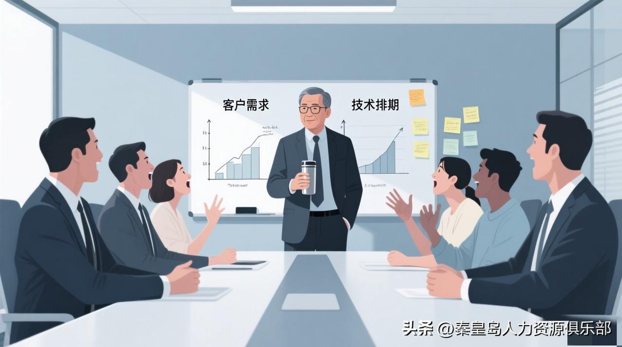 公司花两百万请来的大神，今天把我震住了。

早上销售和产品差点在会议室打起来。销