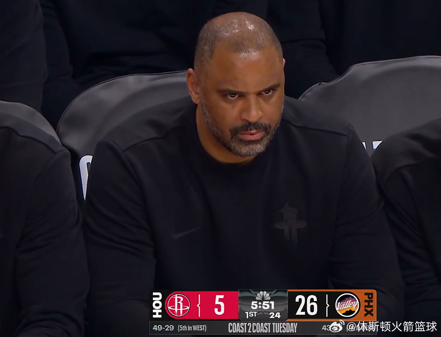 23比0，火箭被打了一个23比0的攻击波火箭vs太阳休斯顿火箭休斯顿火箭