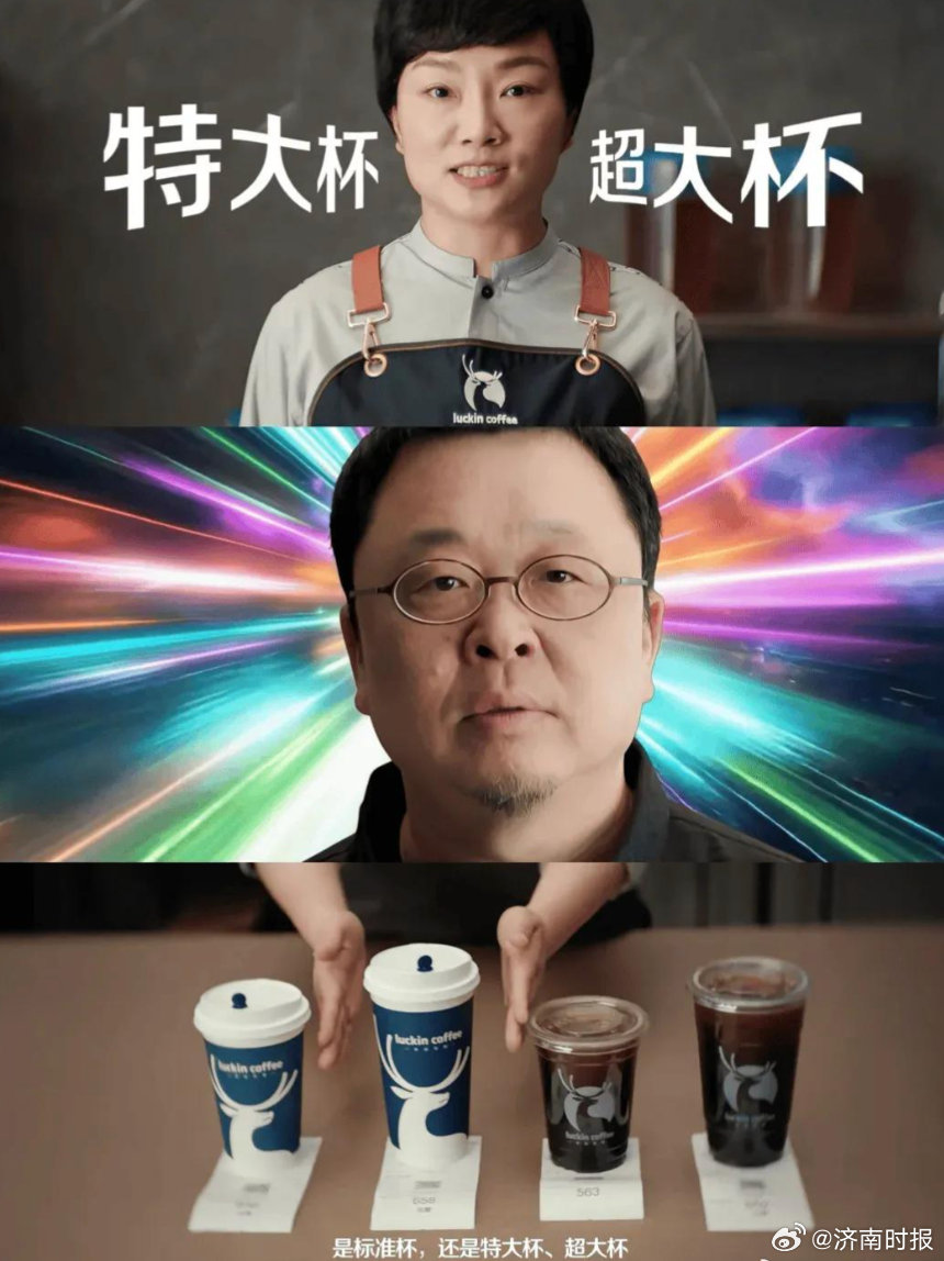 【#罗永浩否认瑞幸广告被撤# 】4月8日起，多位社交平台用户发帖称，瑞幸咖啡线下