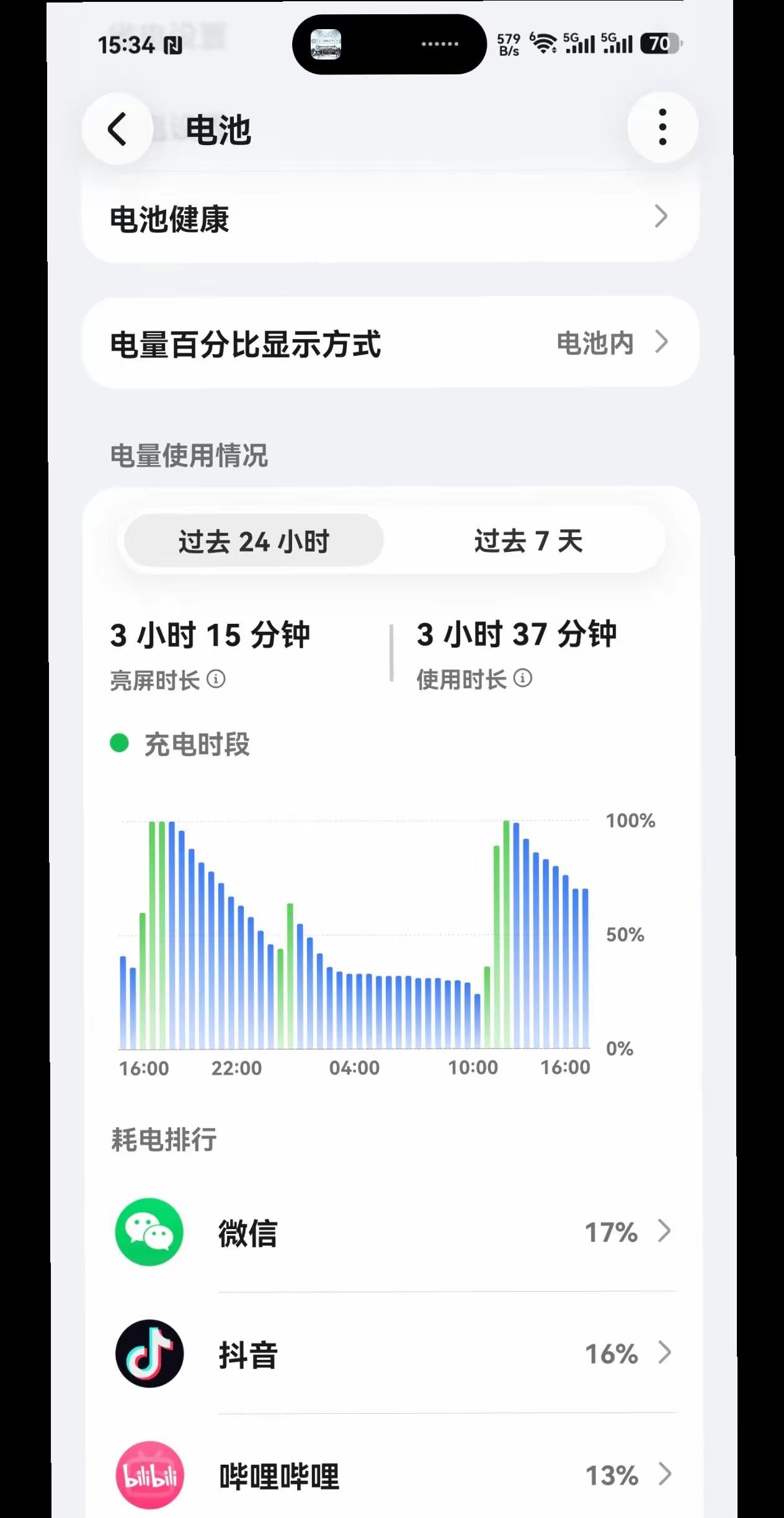 宝子们，更新后浅浅试了一下荣耀MagicOS11 的续航表现。用WIFI比较多，