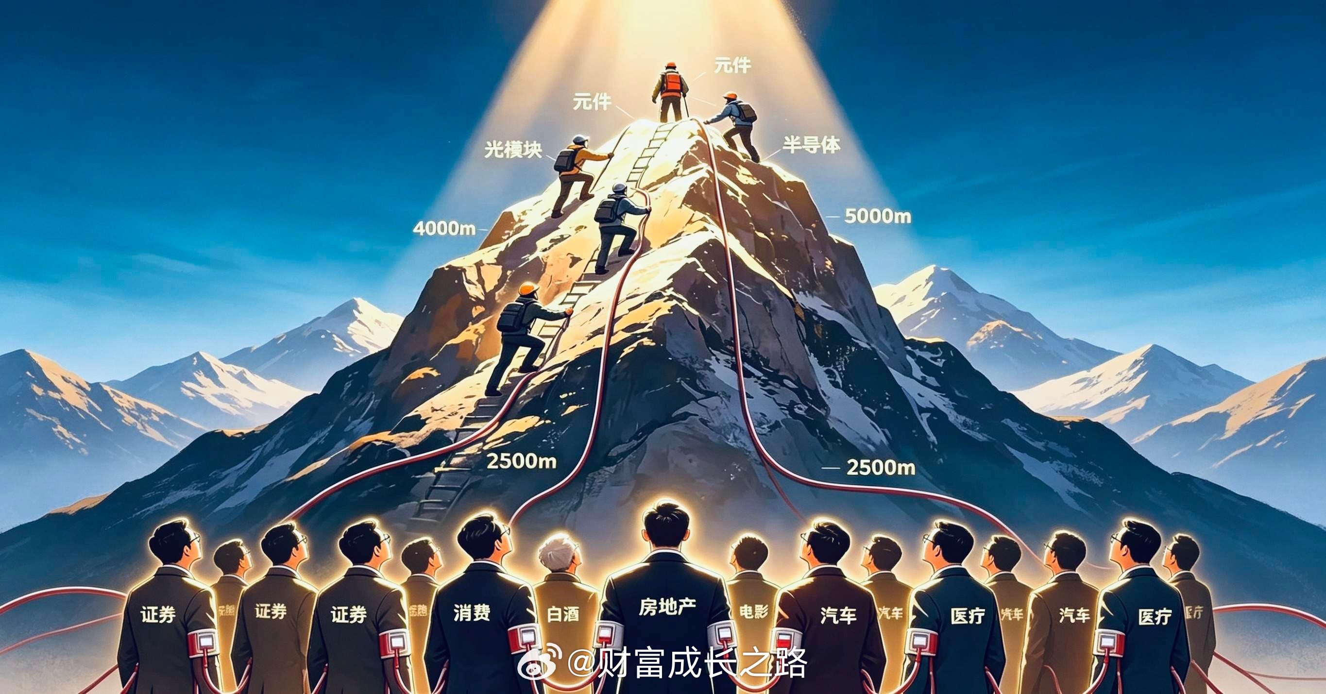 我们常常为一两天，两三天，三五天的波动而忧心忡忡。却很少思考一两年，两三年三五年