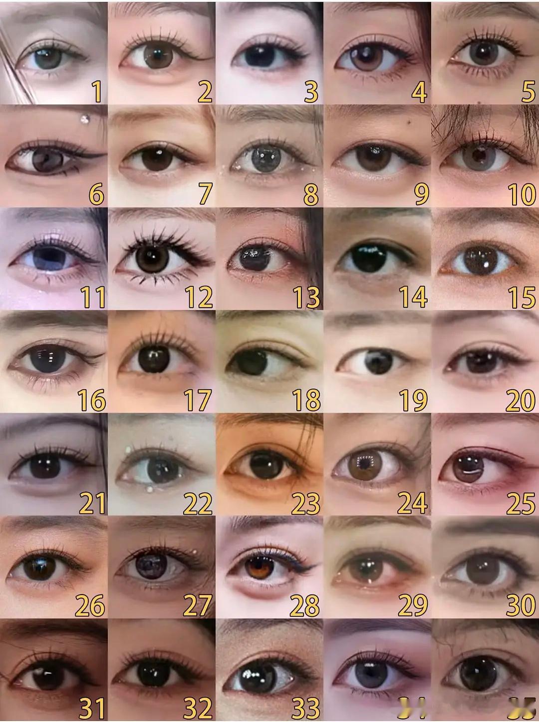 喜欢哪双眼睛👀？ ​​​