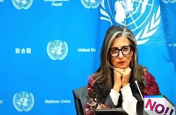 联合国里，终于来了个狠人。
一个叫阿尔巴内塞的女人，当着全世界的面，把一份报告直