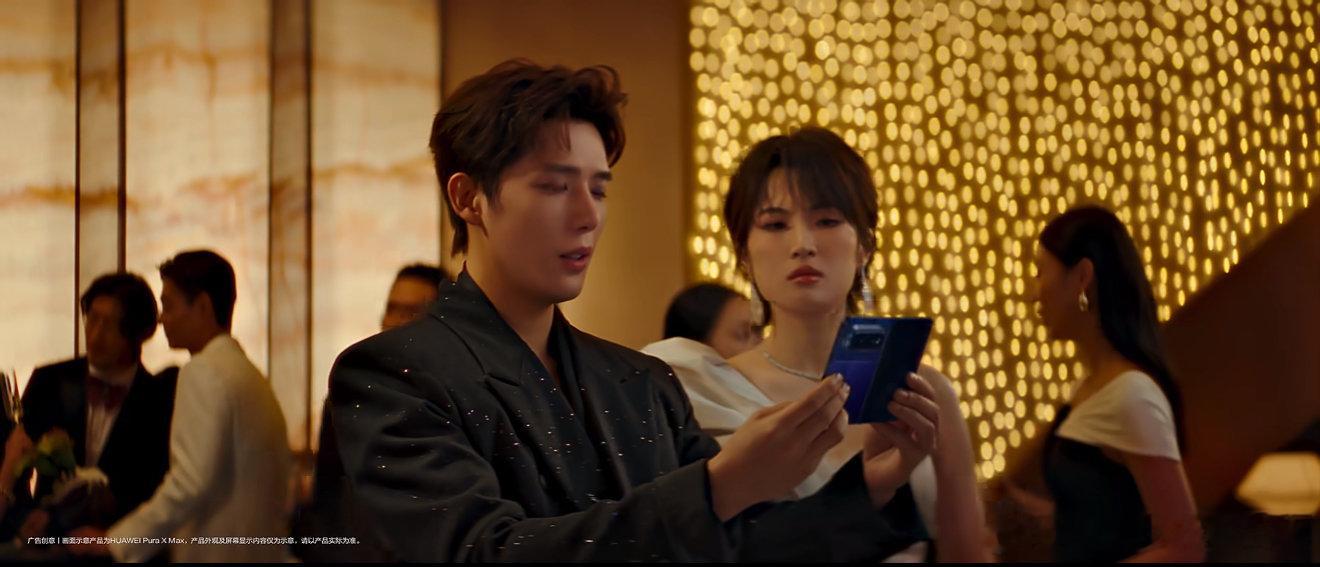 王安宇姚安娜二搭大片质感 二搭的质感比第一次又上了一个台阶，画面精致但不会显得刻