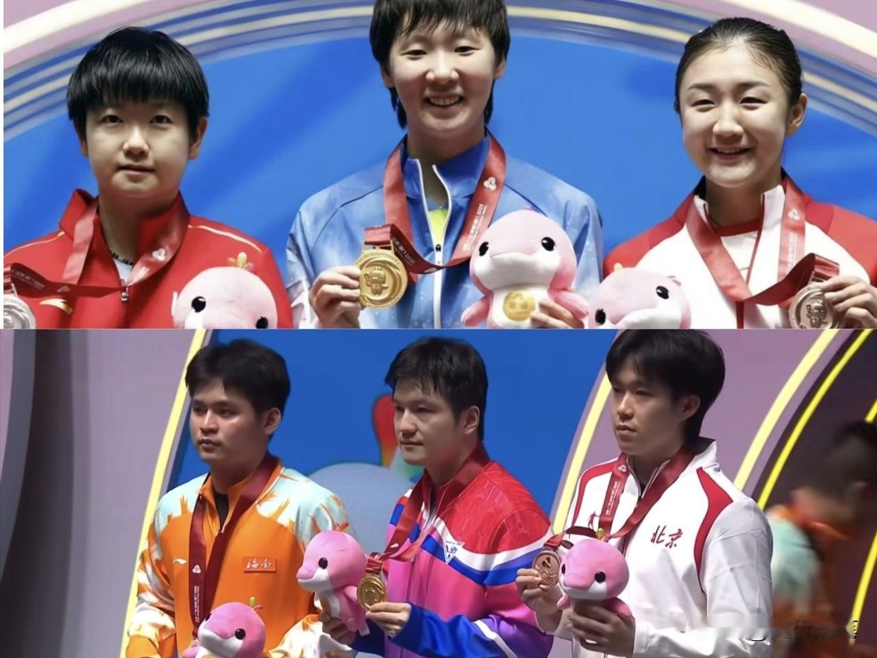 这次全运会男女乒乓球单打结束，陈梦给人的感觉变化是最大的，这种变化并不是体现在比