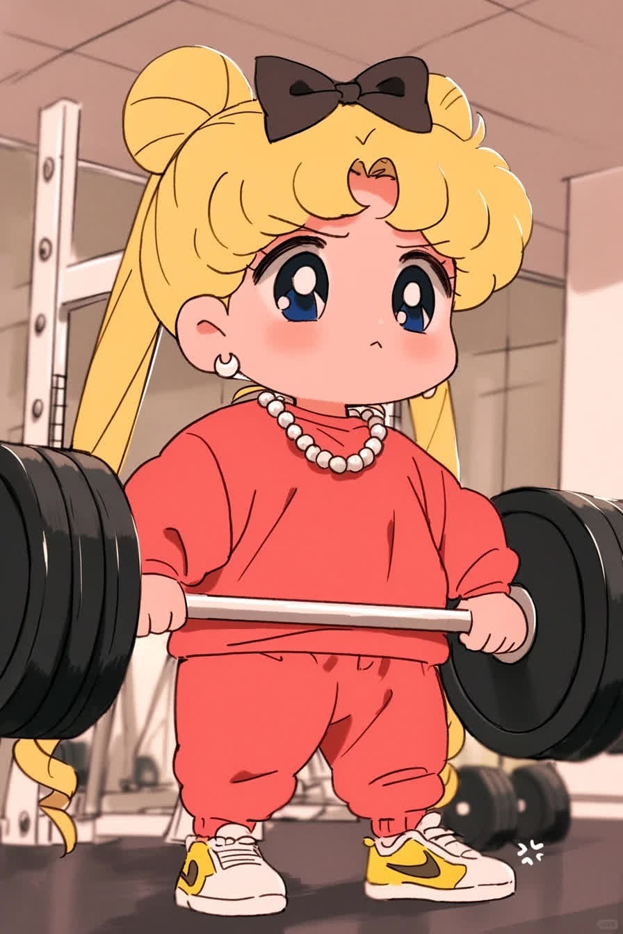 🏋🏻️♀️“撸铁美少女，水冰月” 