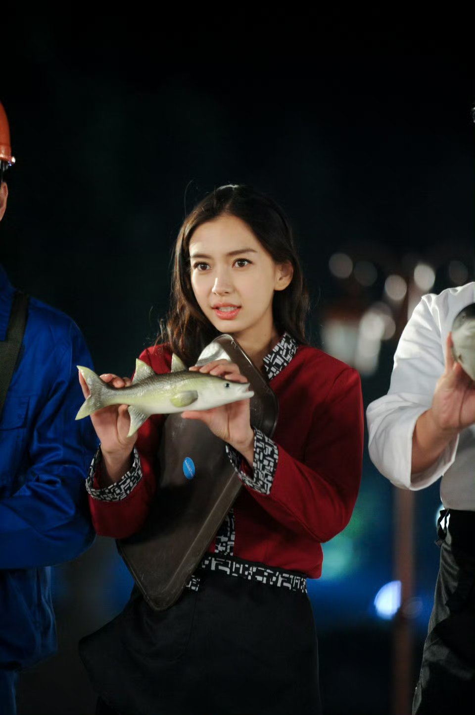 angelababy   杨颖 早上好呀!各位将将那边的天气如何呢