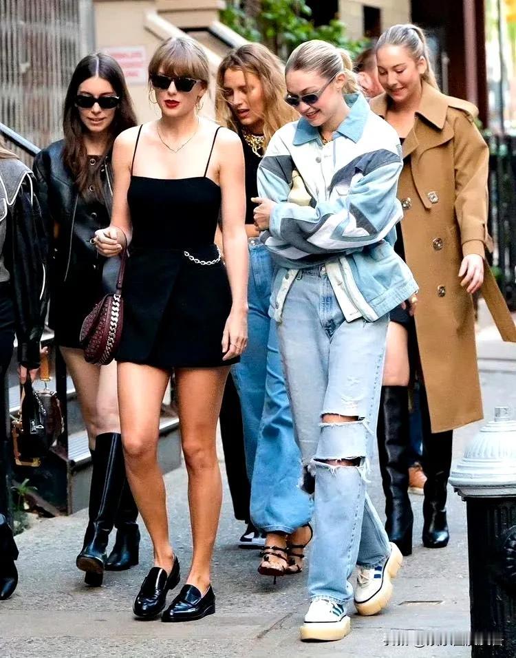 Taylor Swift和Blake Lively，Gigi Hadid，Hai
