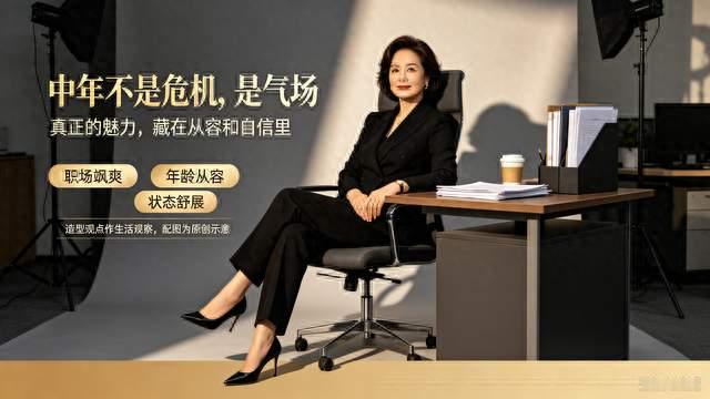 46岁殷桃状态封神，熟女魅力太圈粉