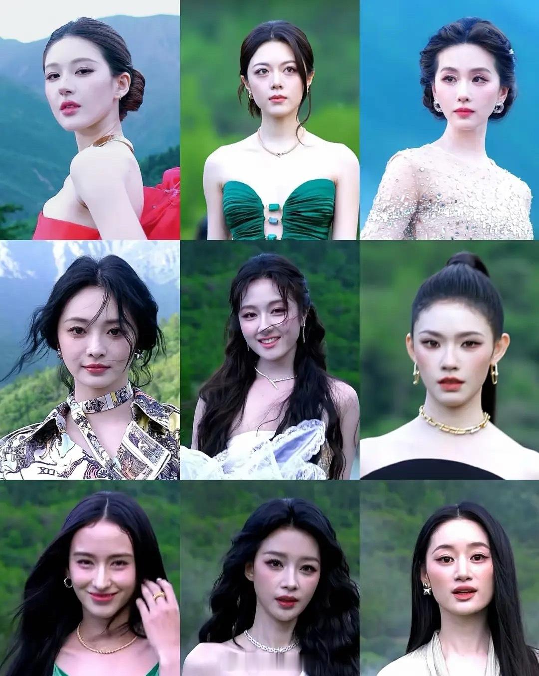 医美过度和纯天然的脸一眼就能看出来老肉和周洁琼科技美妆蛋vs纯天然鹅蛋，孙怡状态