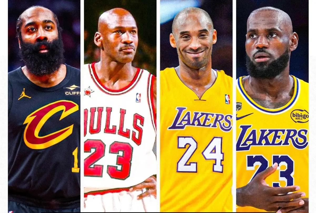 哈登关键时刻证明自己哈登本场比赛过后成为NBA历史上季后赛第4位生涯得分4000