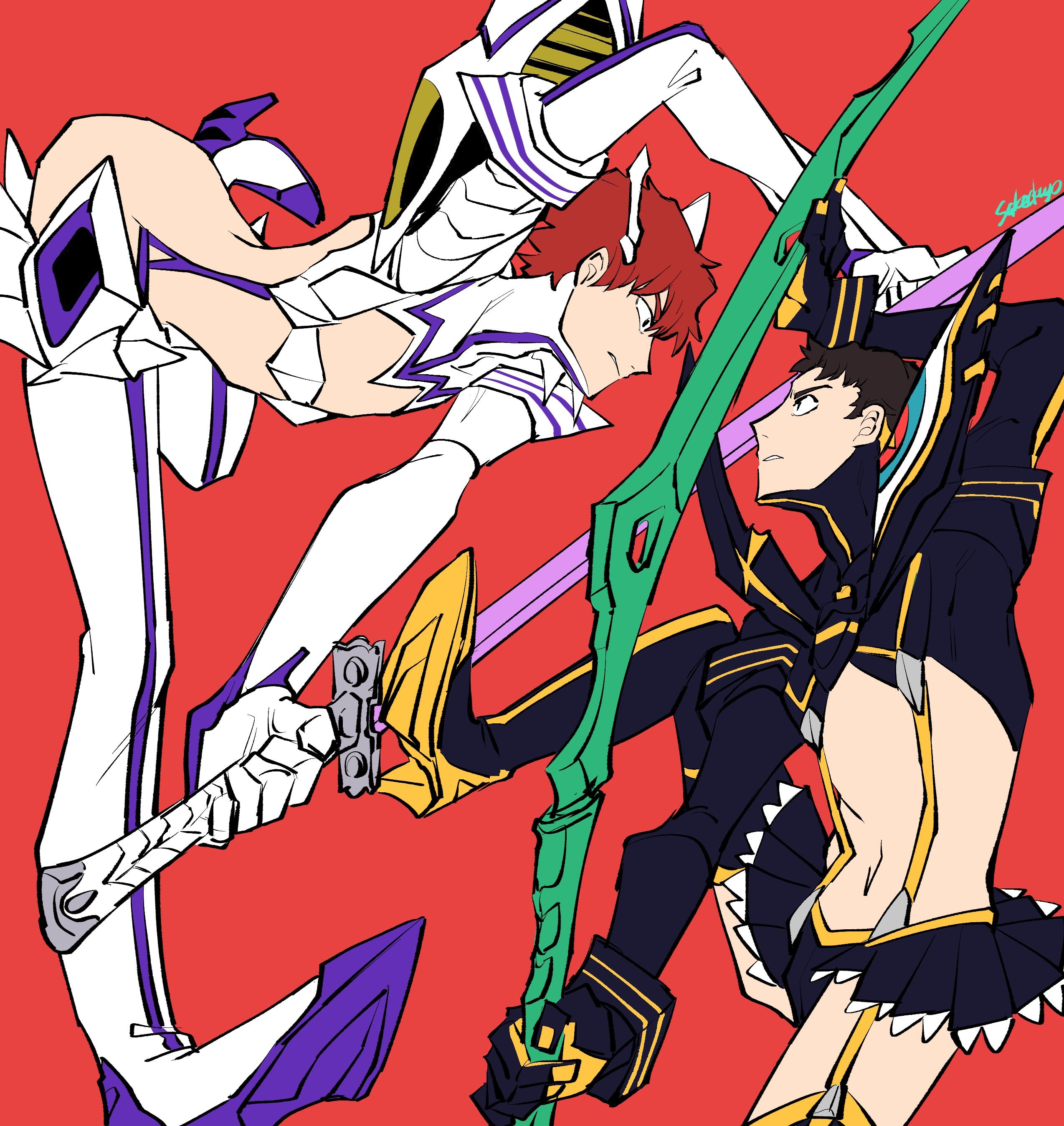 斩服少年?! X: 