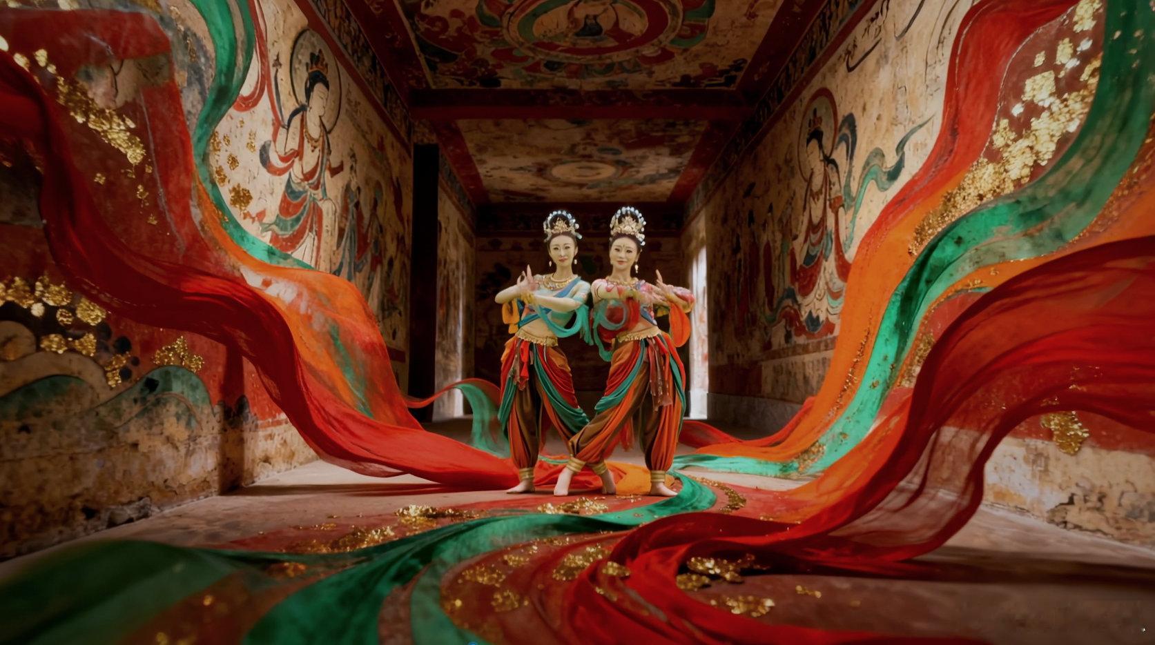 敦煌飞天舞灵感是被盗文物河南卫视太懂用艺术传情！舞蹈《故园》聚焦被盗文物，让观众