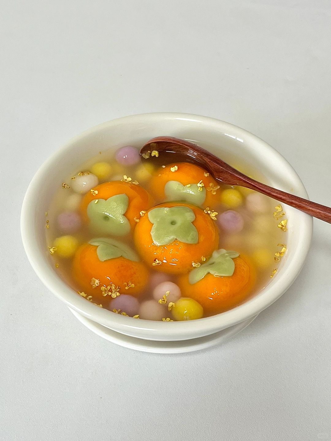 冬至到❗来一碗柿柿如意多彩汤圆🥣
