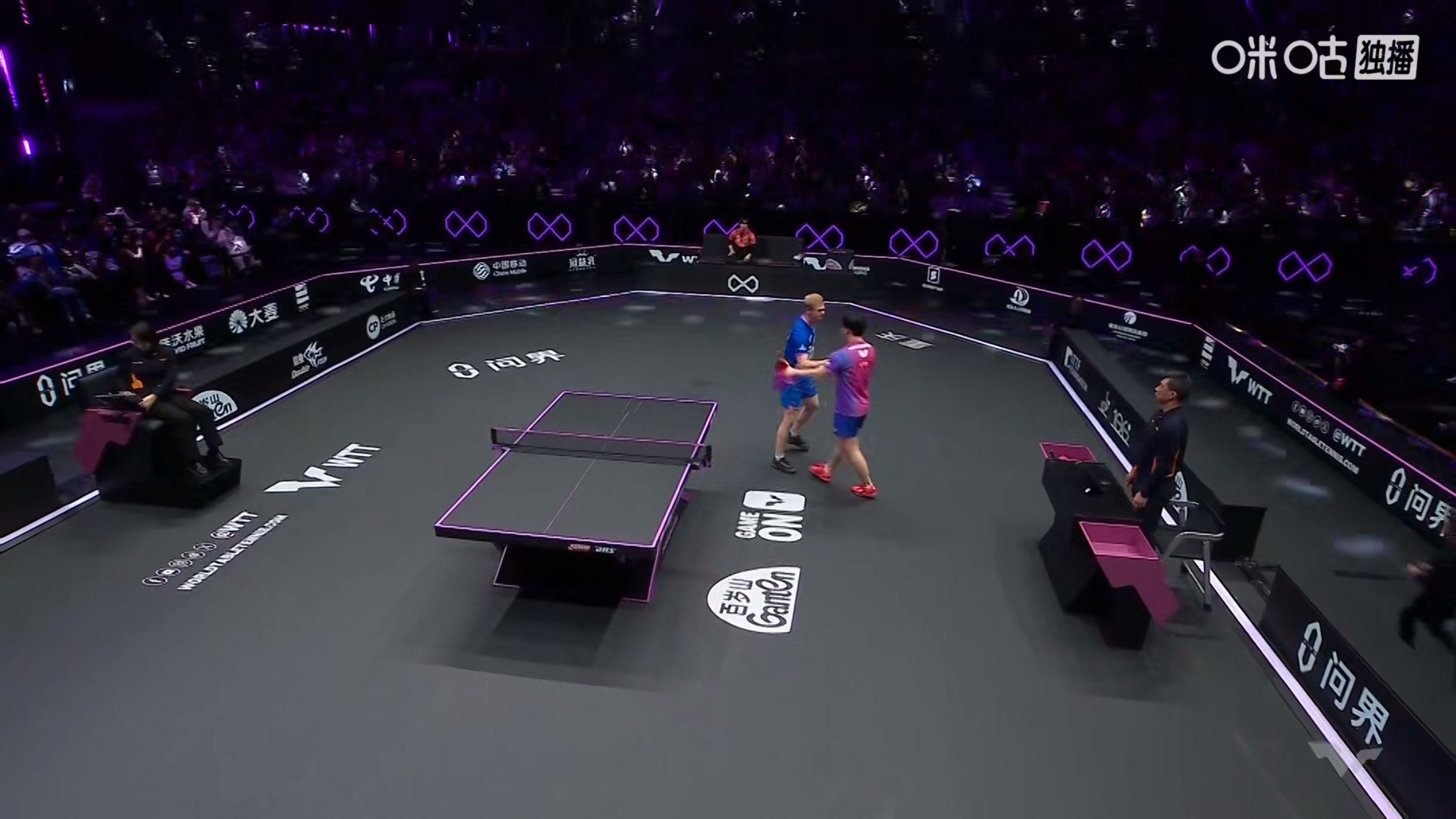 F勒布伦4比3松岛辉空(7-11，11-8，9-11，11-13，11-6，11