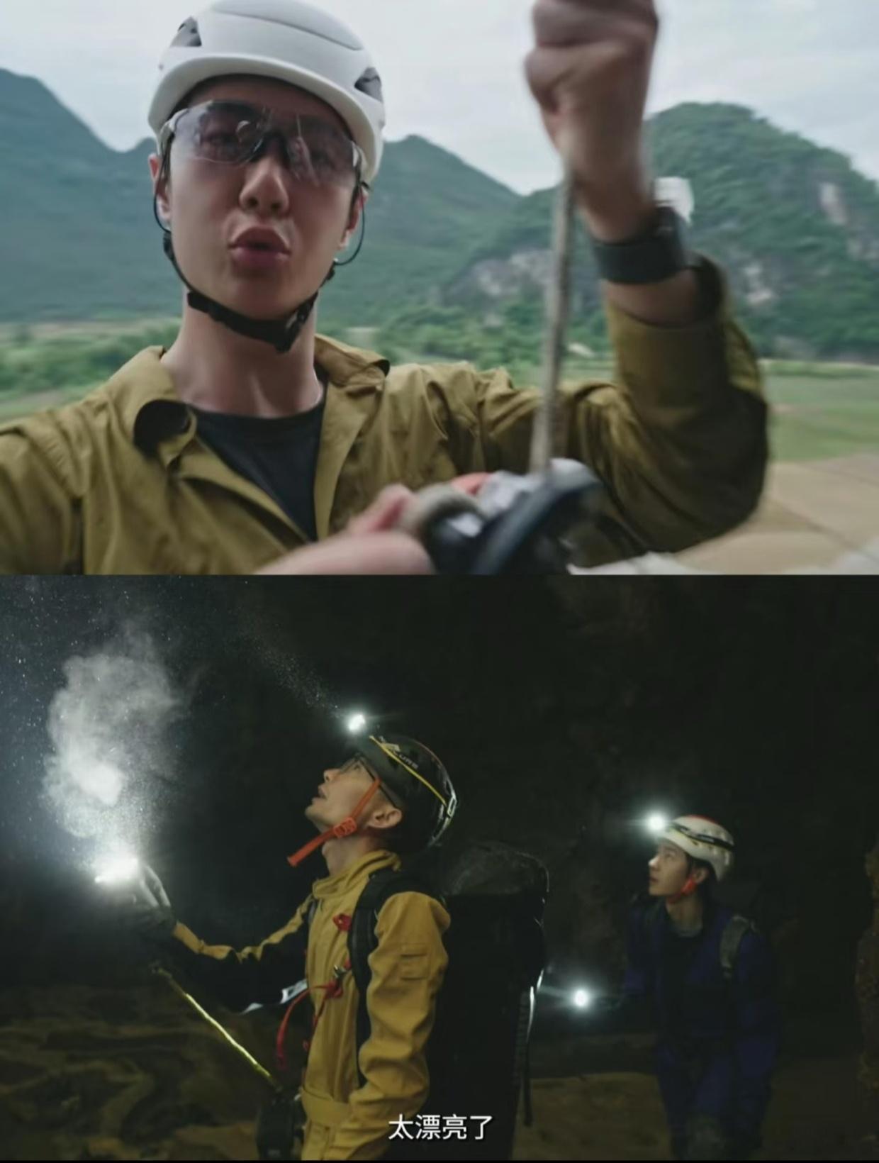 王一博专挑破包背 王一博真是个有趣又专注的人，背包破了也不愿换新的，补补继续用。