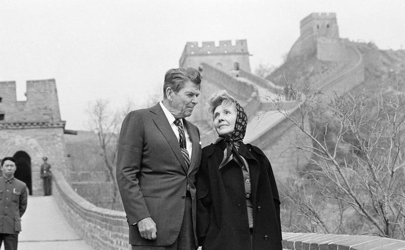 去过长城的7位美国总统：
1.尼克松      1972年2月
2.福特    