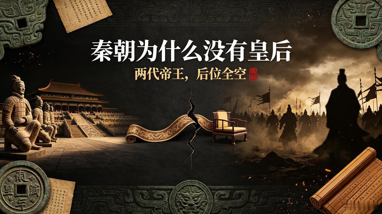 历史未解之谜之为什么秦朝没有皇后？

秦始皇嬴政:         立皇后？大哥