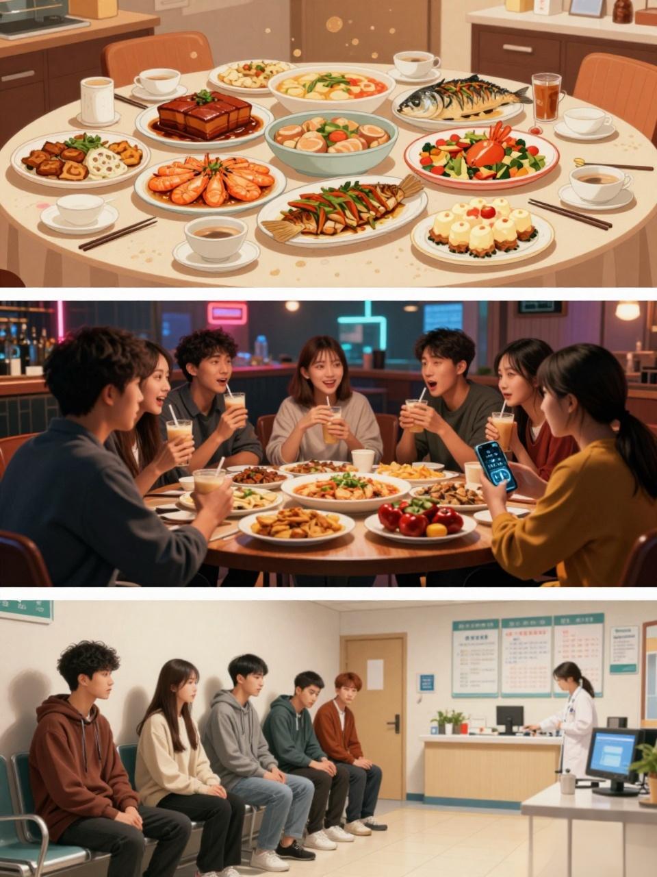 年轻人成春节肠胃“重灾区”！240例就诊背后，这3个习惯最伤身

春节的余温还未