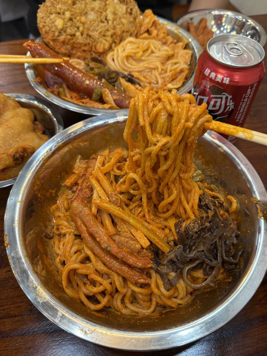 吃到了人生至关重要的的麻酱螺蛳粉😭😭😭！