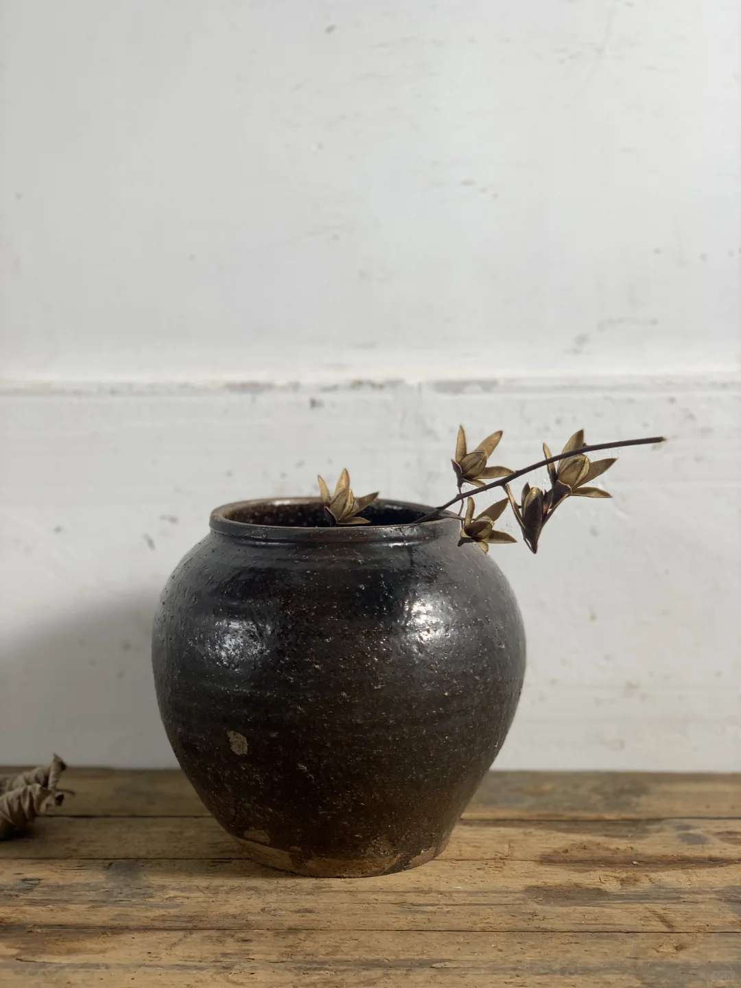 小陶罐；花艺插花老陶罐；民宿、茶室侘寂摆件