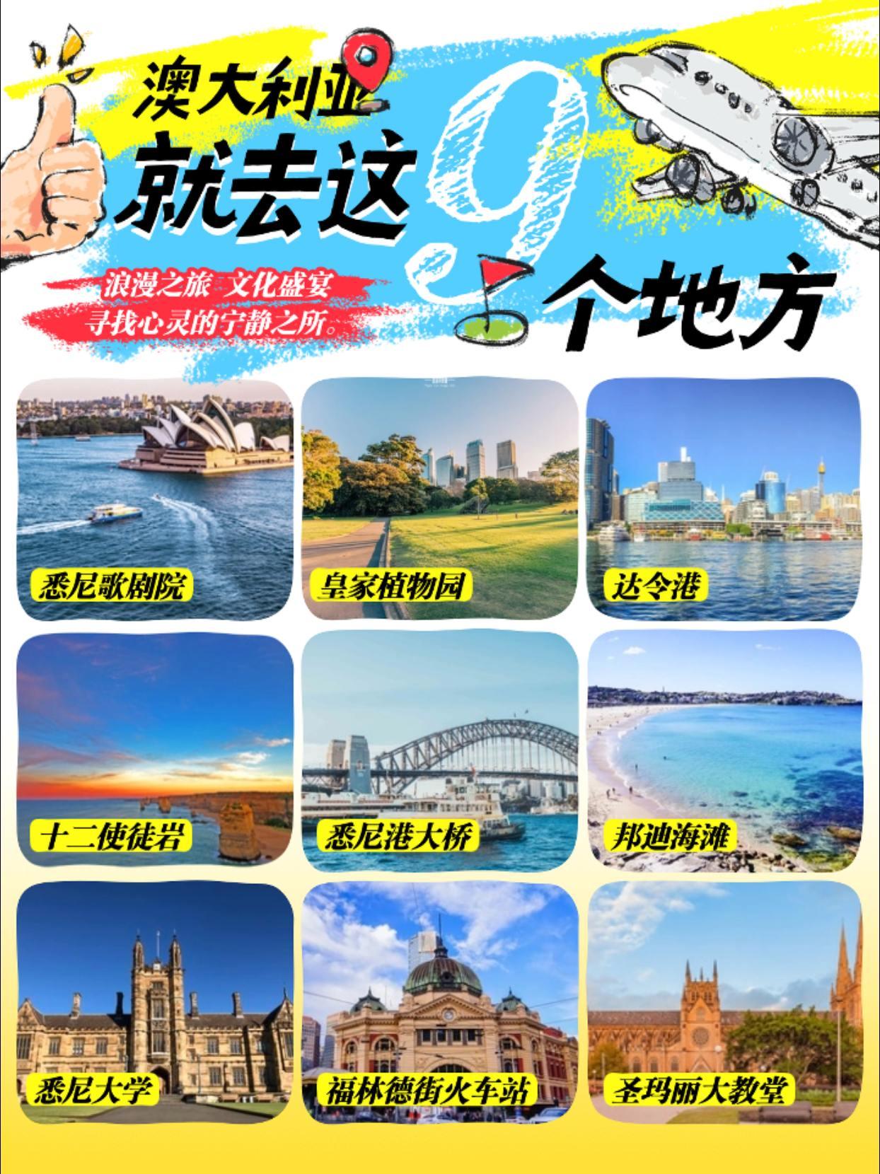 澳大利亚以其壮观的大堡礁、独特的袋鼠和考拉、迷人的悉尼歌剧院以及广袤的沙漠和海滩
