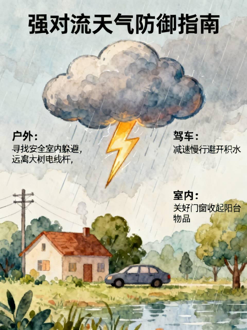 近期多地强对流天气频发，这短时强降水、雷雨大风、龙卷风和冰雹可太让人头疼了。就说